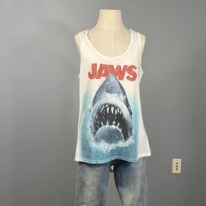 White Jaws tank‎ top Size XL